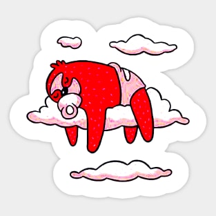 Baby sloth sleeping Sticker